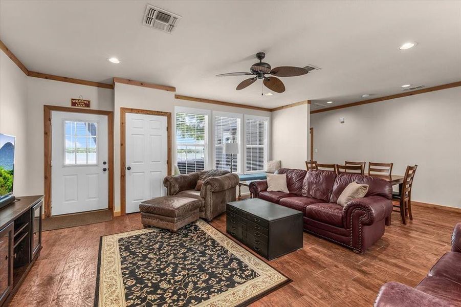 Furnished interior view inside a new home in , Weatherford (Image 15). Furnished interior view inside a new home in , Weatherford (Image 15).