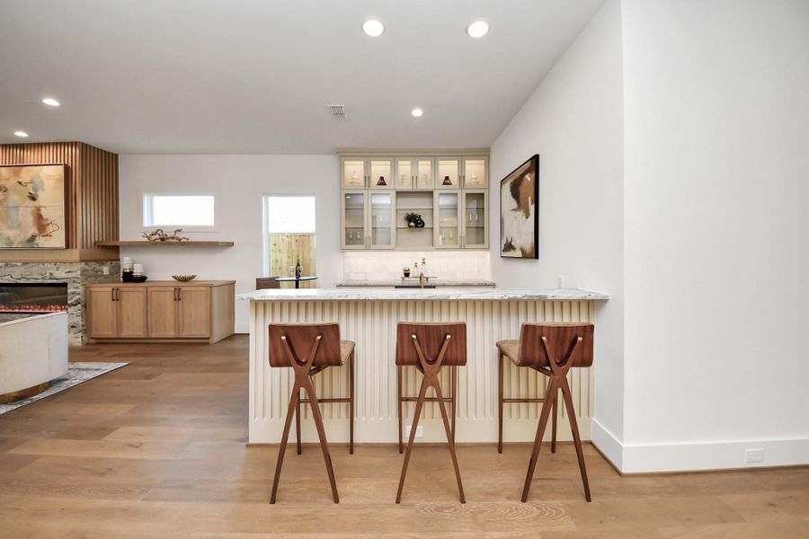 Furnished interior view inside a new home in , Houston (Image 5).