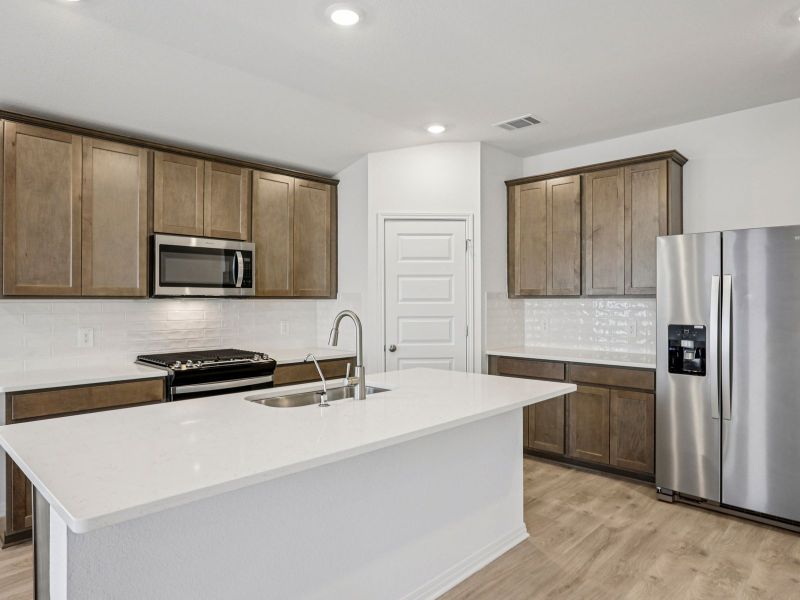 Furnished interior view inside a new home in Lakeside Meadows, Pflugerville (Image 5). Furnished interior view inside a new home in Lakeside Meadows, Pflugerville (Image 5).