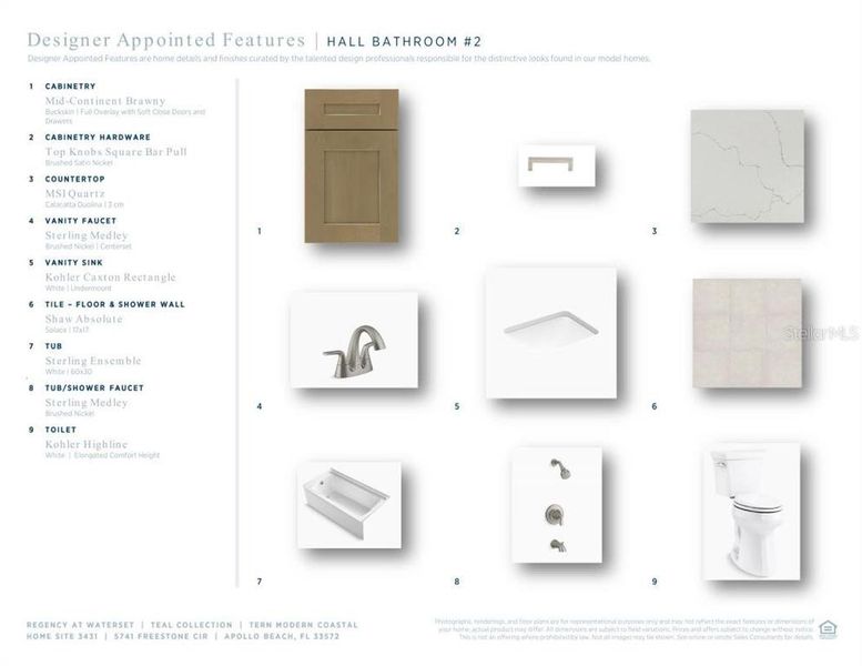 Sample of building materials used in homes in , Apollo Beach (Image 10).
