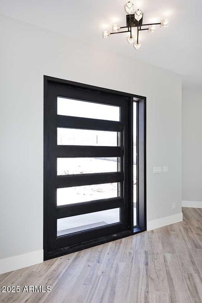 Foyer-Custom Front Door