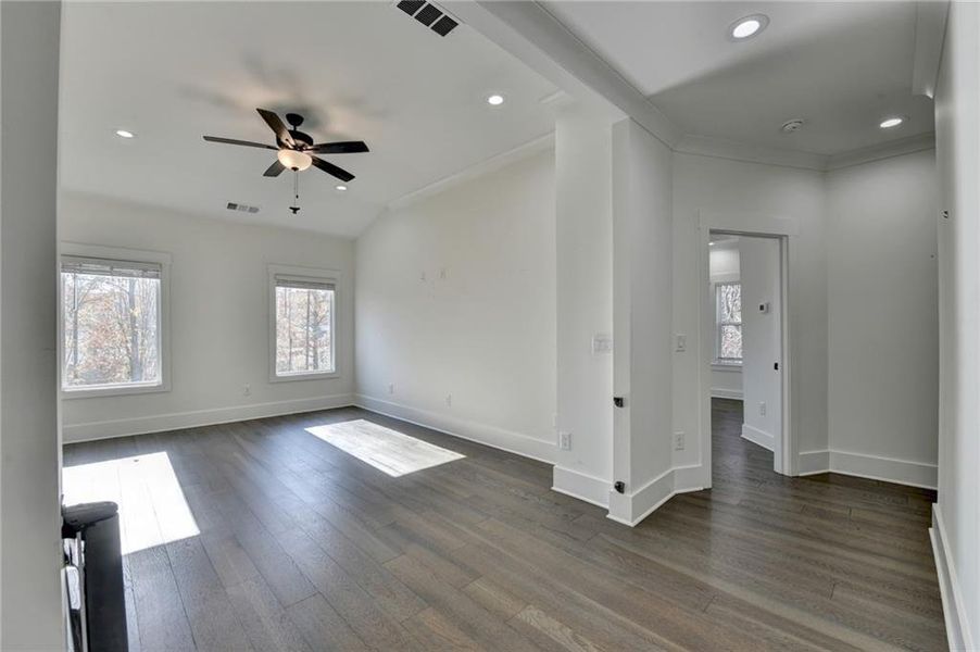 Spacious, unfurnished interior of a new home in , Buford (Image 70).