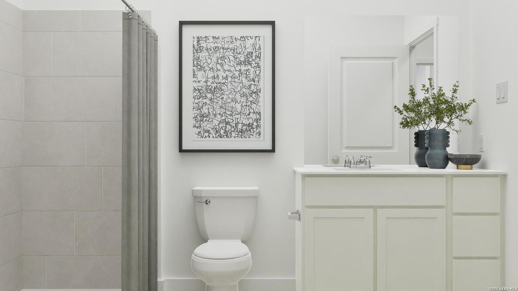 Furnished interior view inside a new home in Royal Oak, Corpus Christi (Image 31).