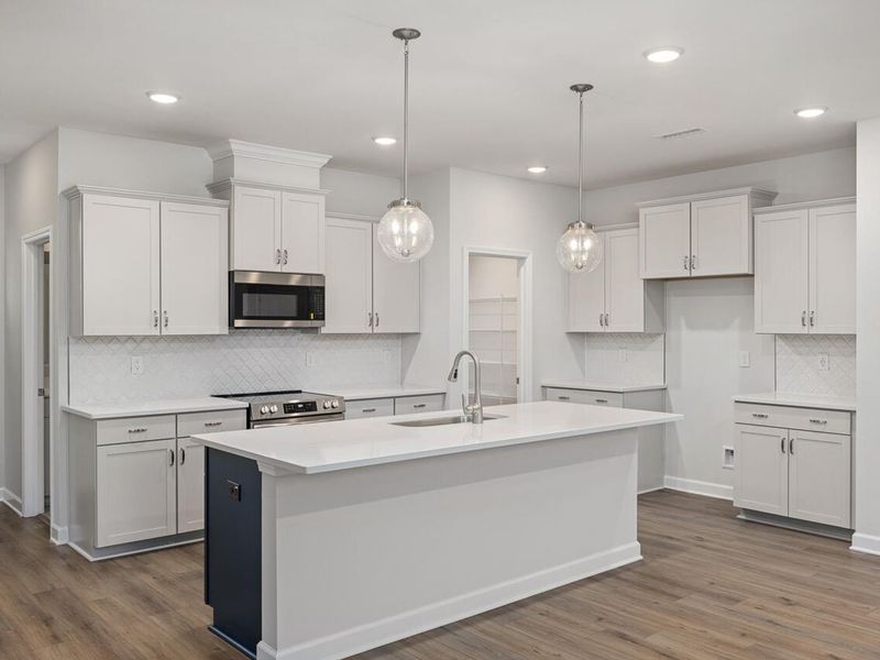 Furnished interior view inside a new home in Wellers Knoll, Lillington (Image 3). Furnished interior view inside a new home in Wellers Knoll, Lillington (Image 3).