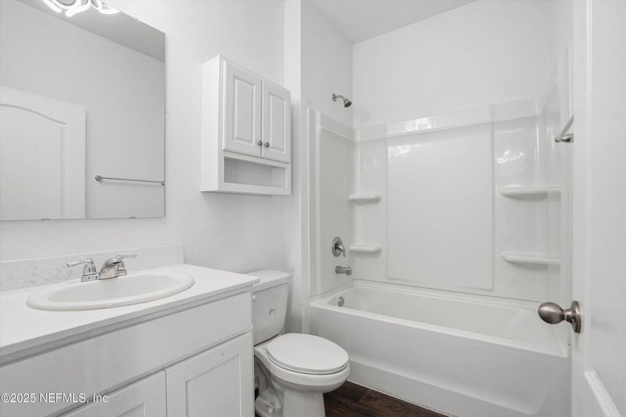 Furnished interior view inside a new home in Sawmill Branch Express, Palm Coast (Image 10). Furnished interior view inside a new home in Sawmill Branch Express, Palm Coast (Image 10).