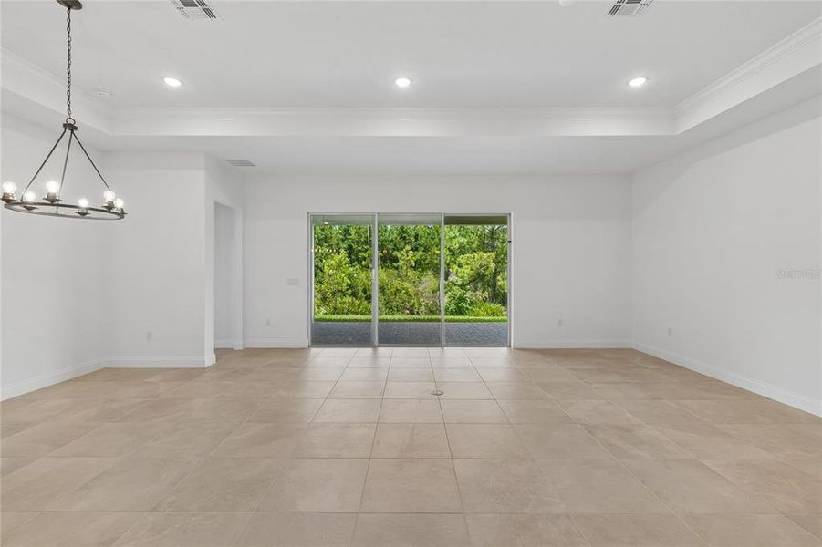 Spacious, unfurnished interior of a new home in Osprey Ranch, Winter Garden (Image 22). Spacious, unfurnished interior of a new home in Osprey Ranch, Winter Garden (Image 22).