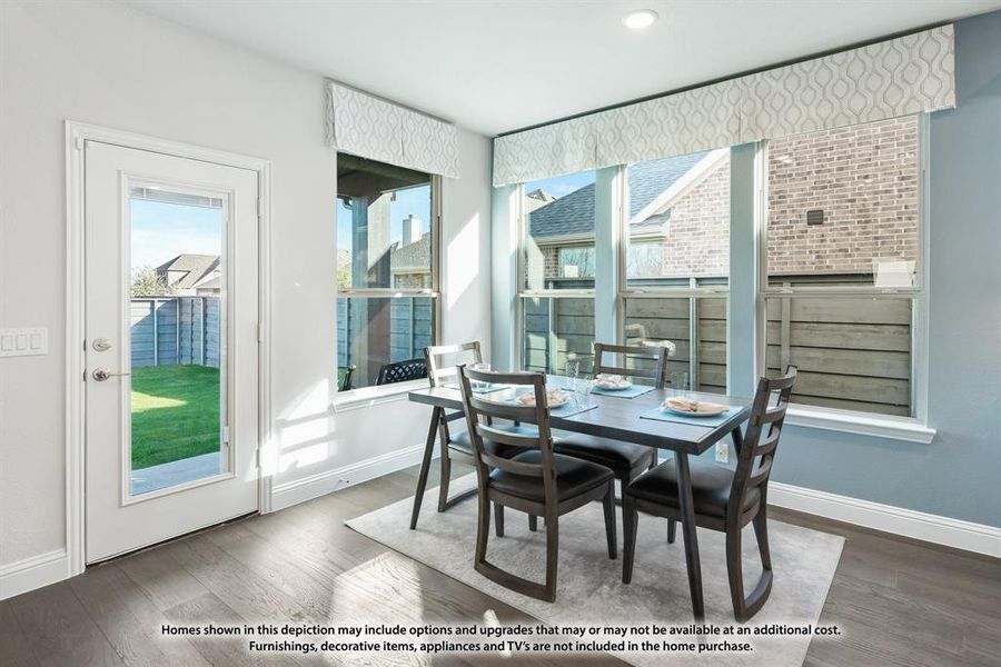 Furnished interior view inside a new home in Silo Mills, Joshua (Image 19).