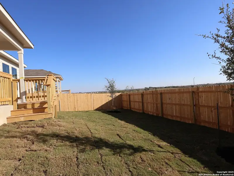 Exterior details and patio area of a home in Paloma Park, Converse (Image 4). Exterior details and patio area of a home in Paloma Park, Converse (Image 4).