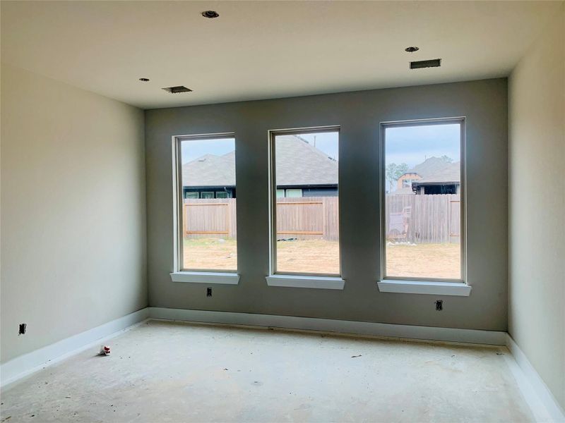 In-progress construction of a new home in Harrington Trails, New Caney, TX (Image 18).