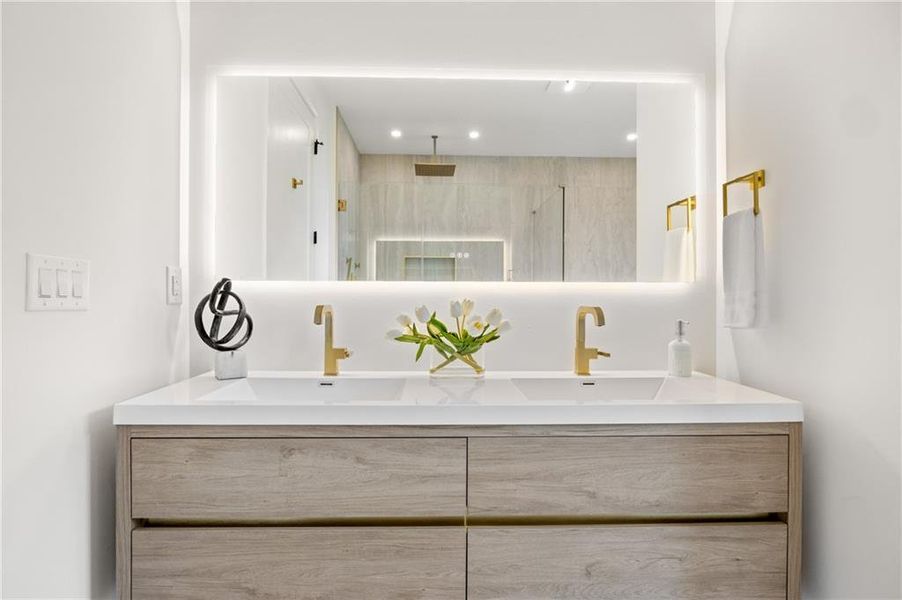 Furnished interior view inside a new home in , Atlanta (Image 44). Furnished interior view inside a new home in , Atlanta (Image 44).