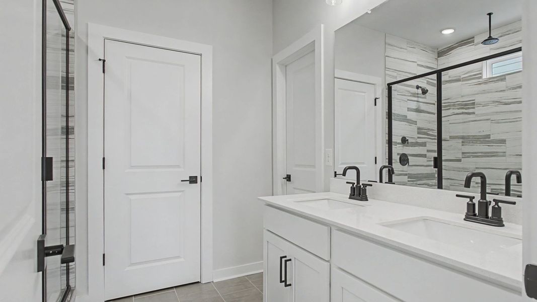 Furnished interior view inside a new home in Cottages of Bearwood, Mount Pleasant (Image 18).