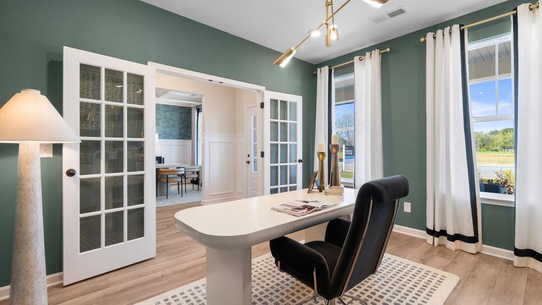 Representative furnished interior of a home built from the Stonefield by DRB Homes in Northcroft, Loganville (Image 10).