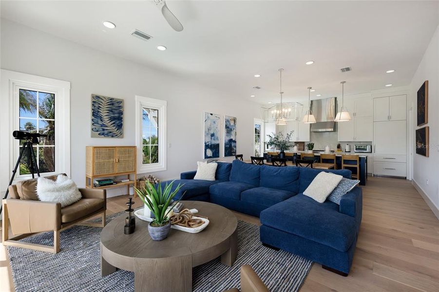 Furnished interior view inside a new home in , Bradenton Beach (Image 39).