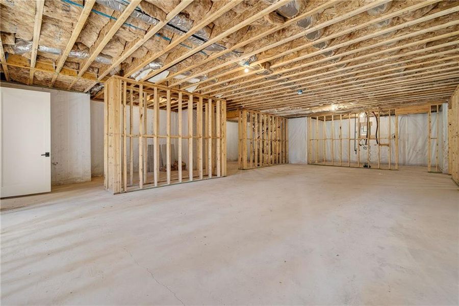 In-progress construction of a new home in , Atlanta, GA (Image 39).