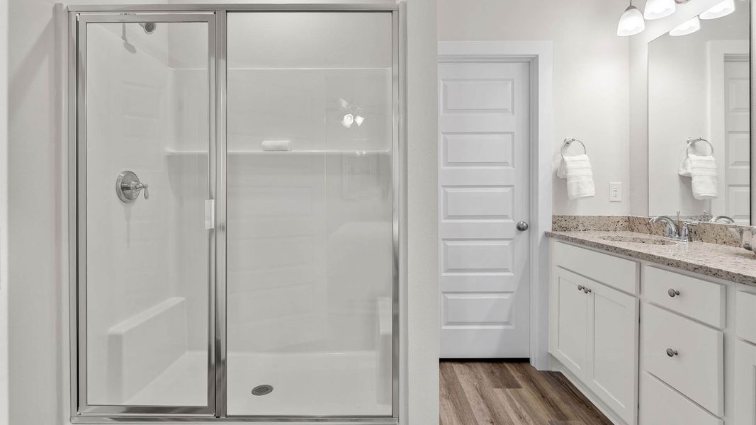 Furnished interior view inside a new home in WindMark Beach, Port Saint Joe (Image 20).