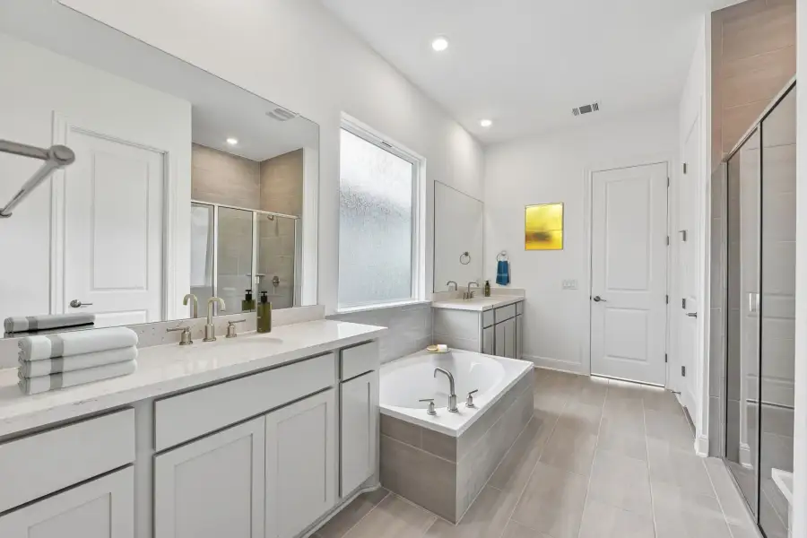 Representative furnished interior of a home built from the Piedmont by Taylor Morrison in Eastwood, Manor (Image 13).