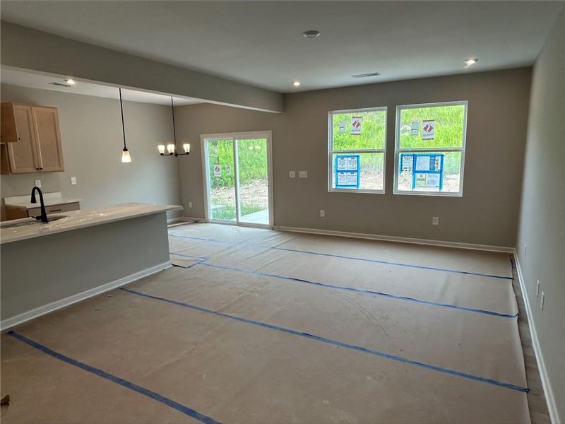 In-progress construction of a new home in Villas at Gold Creek, Dawsonville, GA (Image 6).