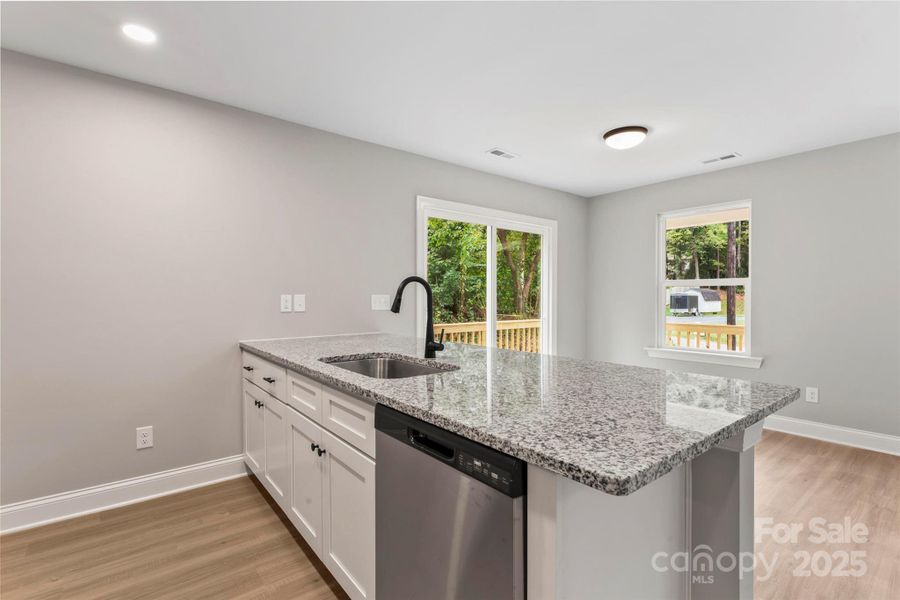 Furnished interior view inside a new home in , Albemarle (Image 3). Furnished interior view inside a new home in , Albemarle (Image 3).