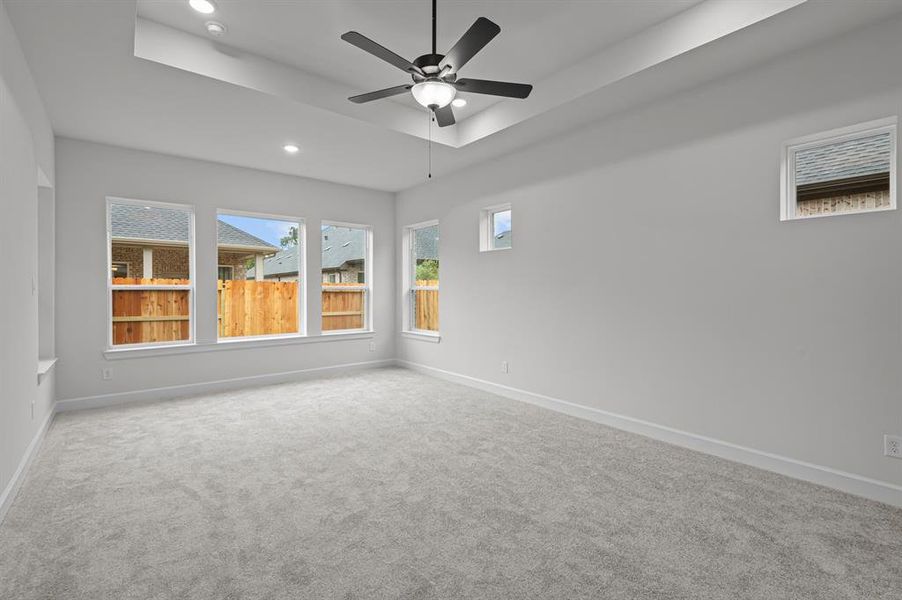 EXAMPLE PHOTO: Oversized Master suite with large sitting area.