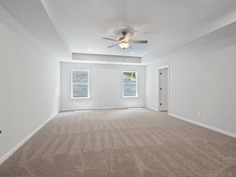 Representative unfurnished interior of a home built from the Cary A by Davidson Homes LLC in Lake Shore, Winder (Image 27).