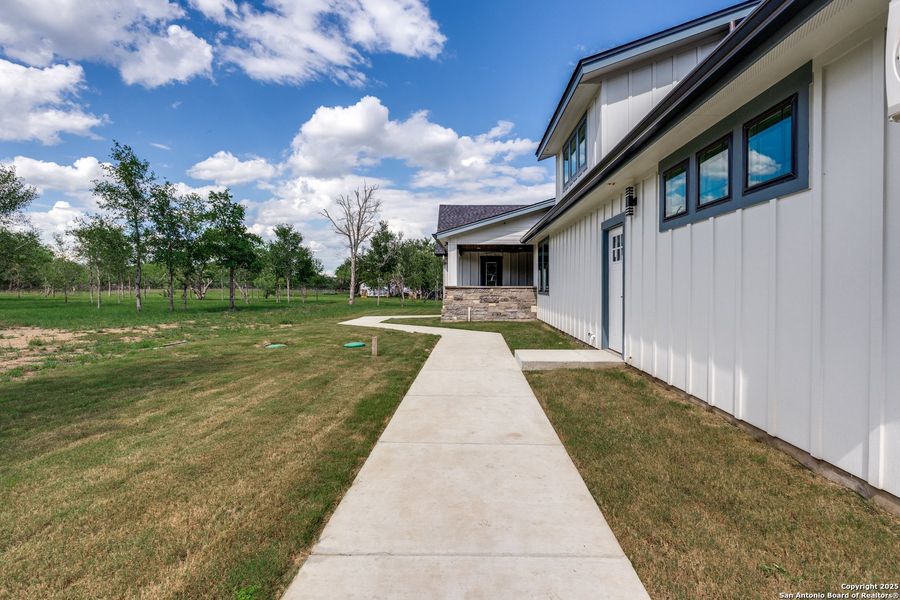 Exterior details and patio area of a home in , Gonzales (Image 29). Exterior details and patio area of a home in , Gonzales (Image 29).