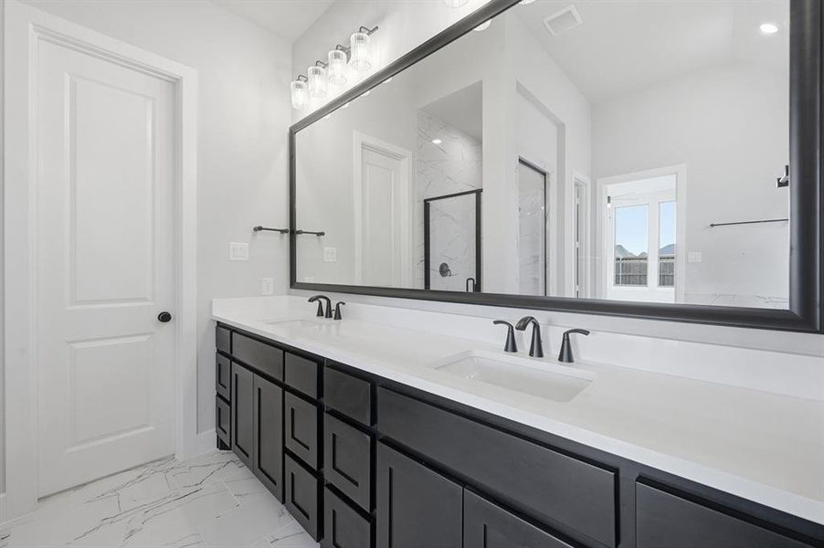 Furnished interior view inside a new home in Sandbrock Ranch: 60ft. lots, Aubrey (Image 10). Furnished interior view inside a new home in Sandbrock Ranch: 60ft. lots, Aubrey (Image 10).