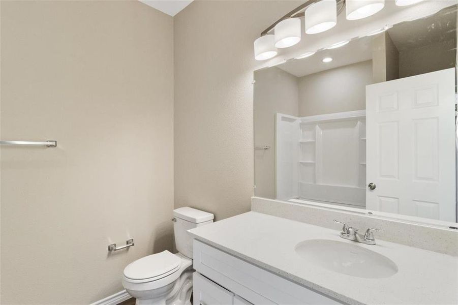 Furnished interior view inside a new home in , Granbury (Image 8).