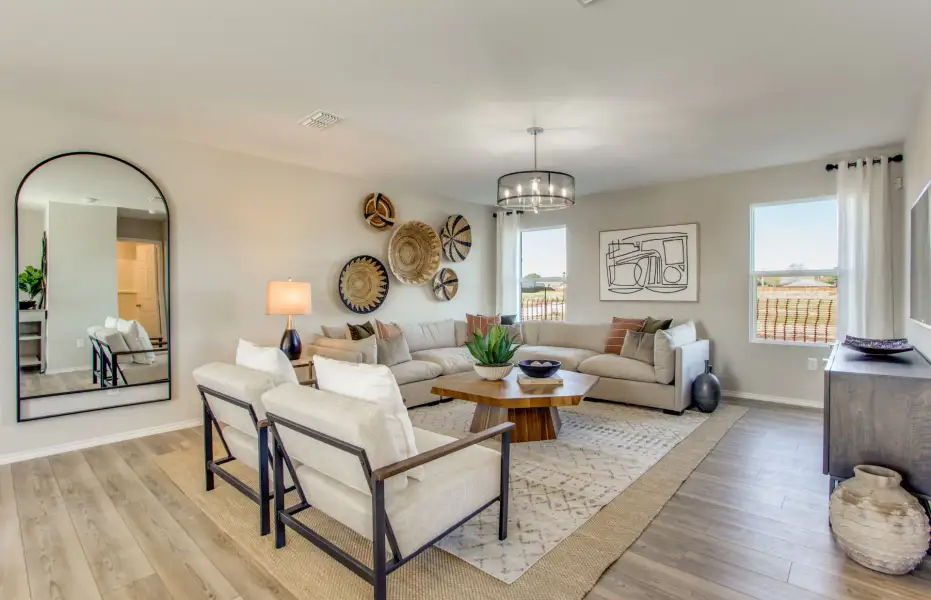 Furnished interior view inside a new home in Clearhaven, Princeton (Image 9).