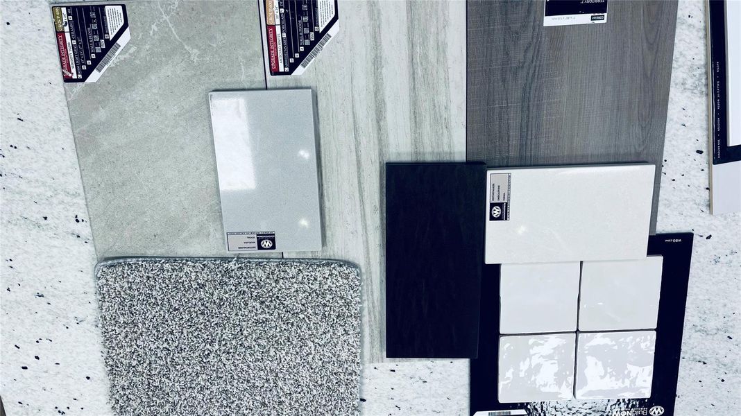 Sample of building materials used in homes in Harrington Trails, New Caney (Image 16).