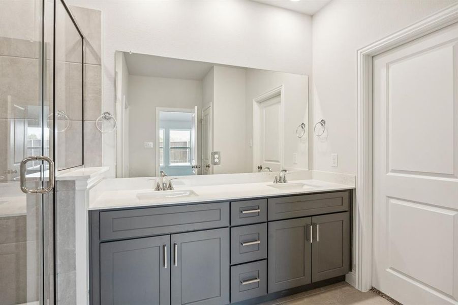 Furnished interior view inside a new home in Santorini, Seagoville (Image 4).