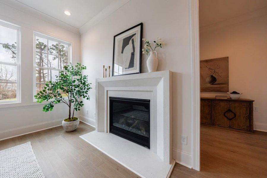 Furnished interior view inside a new home in , Alpharetta (Image 7).