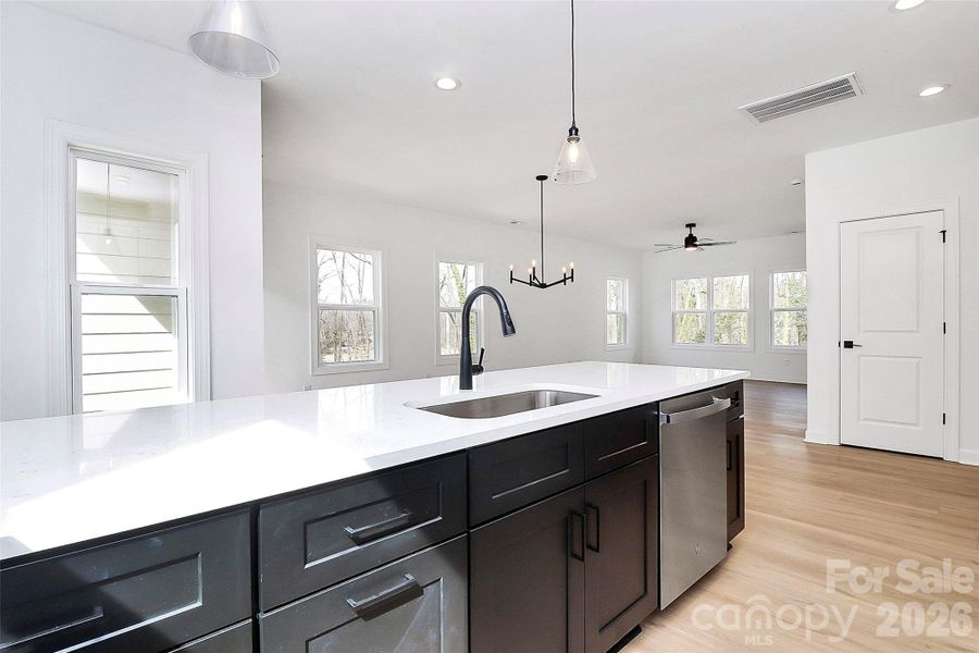 Furnished interior view inside a new home in , Charlotte (Image 11). Furnished interior view inside a new home in , Charlotte (Image 11).