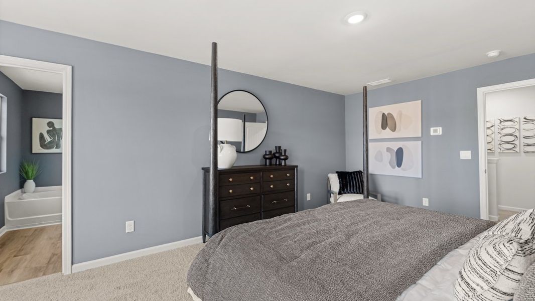 Representative furnished interior of a home built from the Sudbury by D.R. Horton in Carlton, Douglasville (Image 20).
