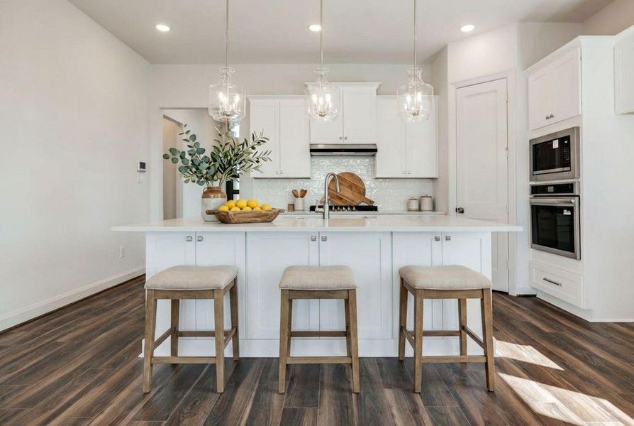 Furnished interior view inside a new home in , Sealy (Image 10).