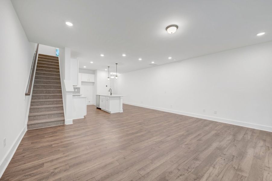 Spacious, unfurnished interior of a new home in Ashmore Townes, Garner (Image 12). Spacious, unfurnished interior of a new home in Ashmore Townes, Garner (Image 12).