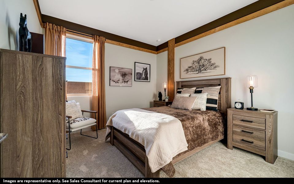Representative furnished interior of a home built from the Tempe by CastleRock Communities in Rancho Mirage, Maricopa (Image 26).