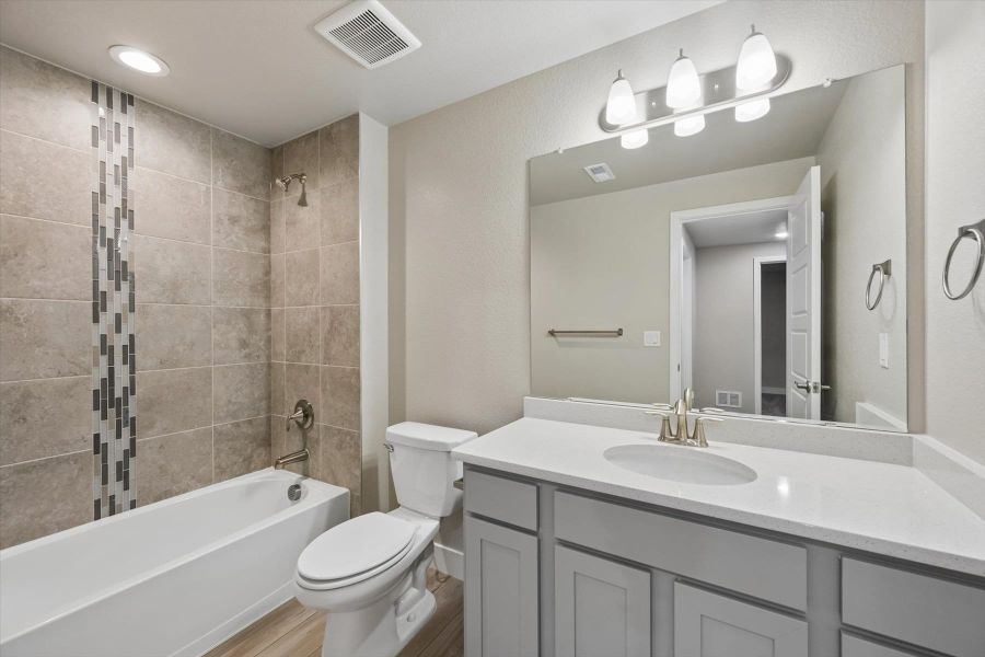 Furnished interior view inside a new home in Buffalo Highlands – Commerce City, Commerce City (Image 5).