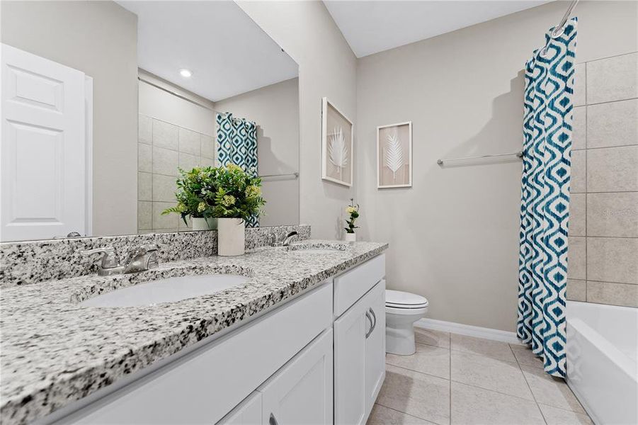 Furnished interior view inside a new home in Groves at Grand Island, Grand Island (Image 18).