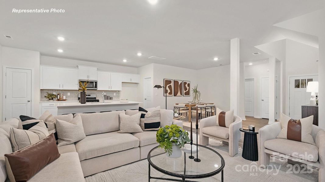 Furnished interior view inside a new home in Allston, Rock Hill (Image 8).