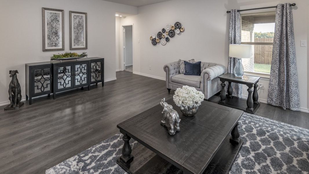 Furnished interior view inside a new home in Wildwood, Royse City (Image 22).