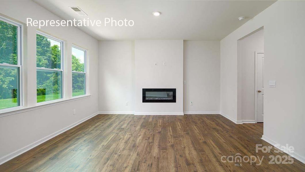 Spacious, unfurnished interior of a new home in Falls at Hickory, Hickory (Image 9).