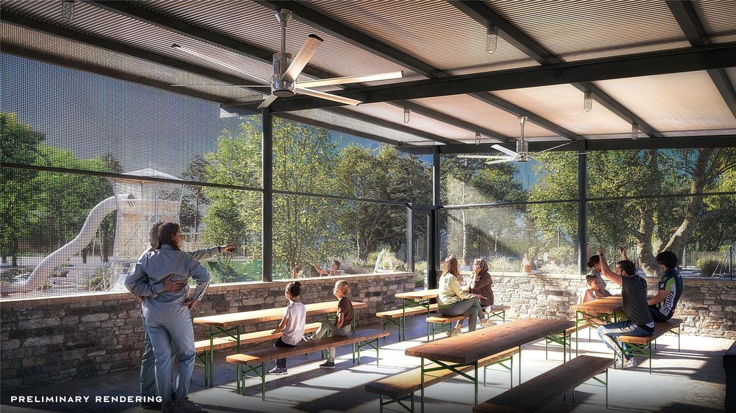 Covered Pavillion area at Arroyos Park!