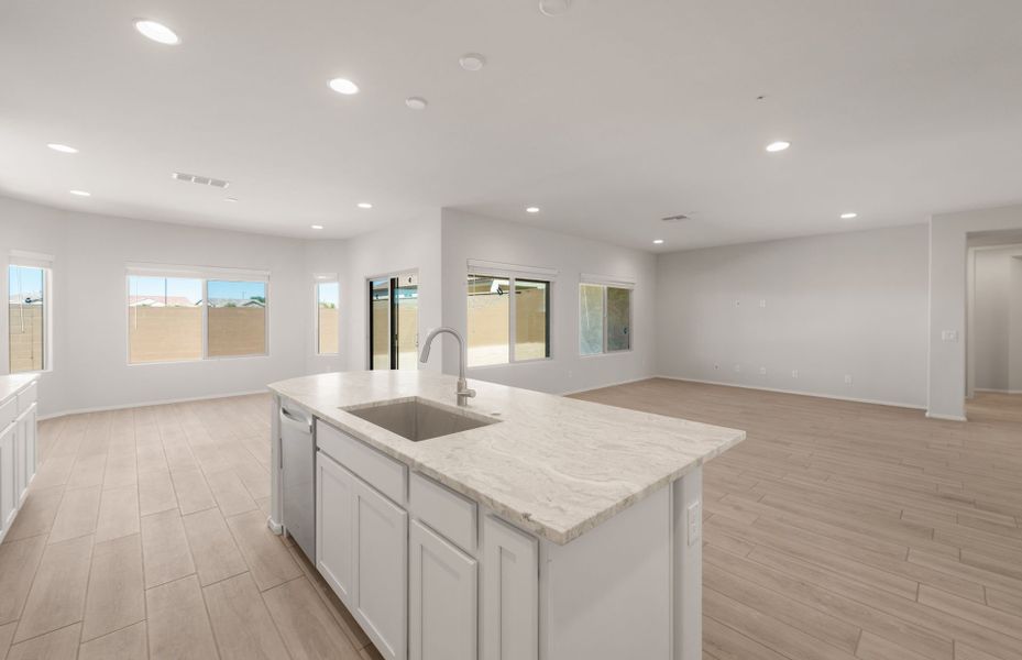 Furnished interior view inside a new home in Parkside at Anthem at Merrill Ranch, Florence (Image 13).