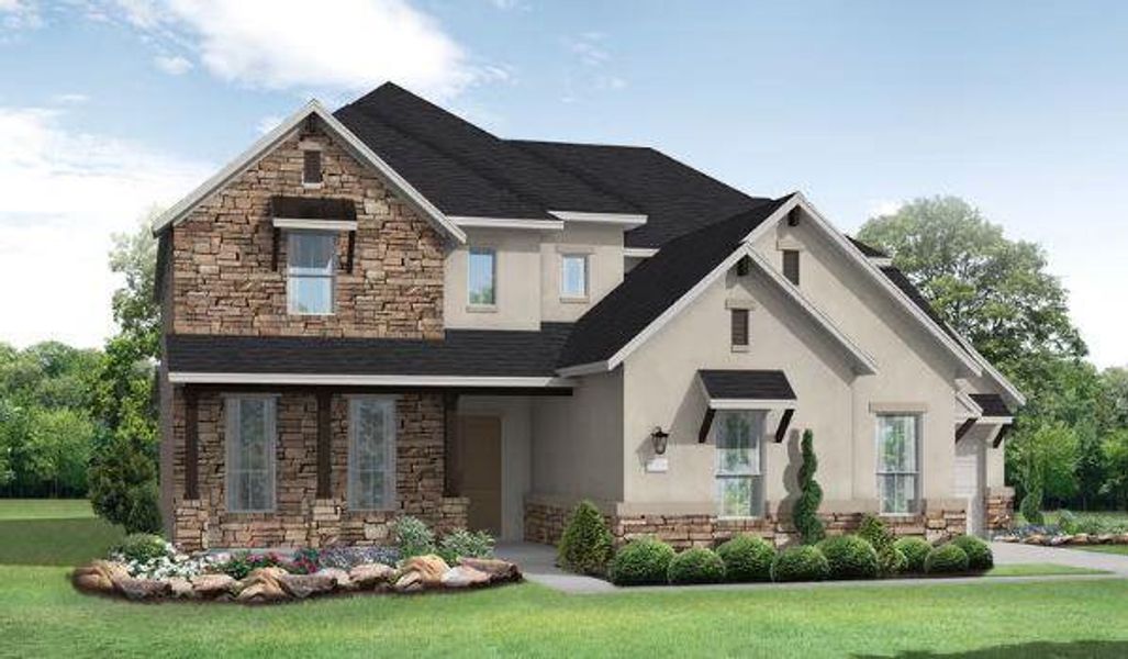 Huxley B Elevation - Representative Photo