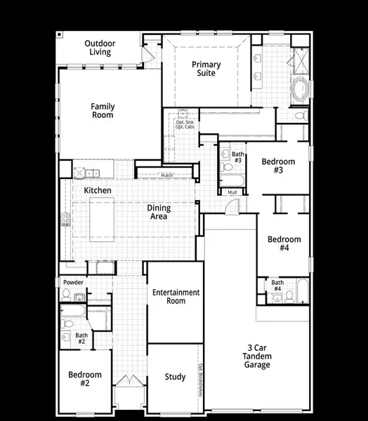 Downstairs Floor Plan