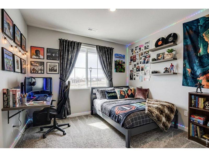 Furnished interior view inside a new home in Farmstead, Berthoud (Image 17). Furnished interior view inside a new home in Farmstead, Berthoud (Image 17).