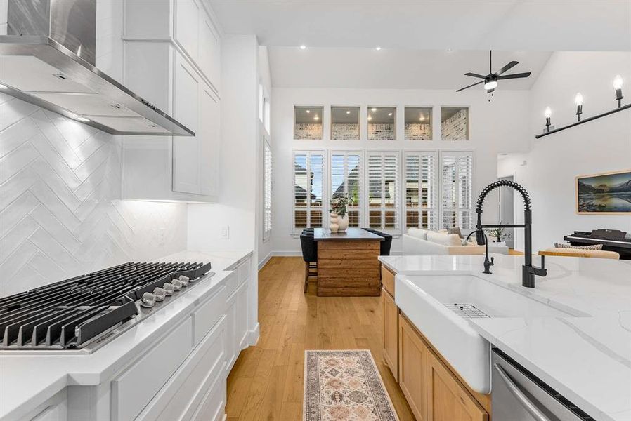 Furnished interior view inside a new home in Mosaic, Celina (Image 13).