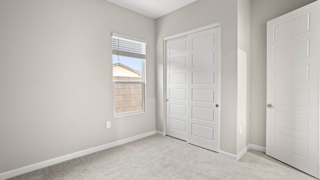Representative unfurnished interior of a home built from the Palo Verde by D.R. Horton in Apache Farms, Buckeye (Image 31). Representative unfurnished interior of a home built from the Palo Verde by D.R. Horton in Apache Farms, Buckeye (Image 31).
