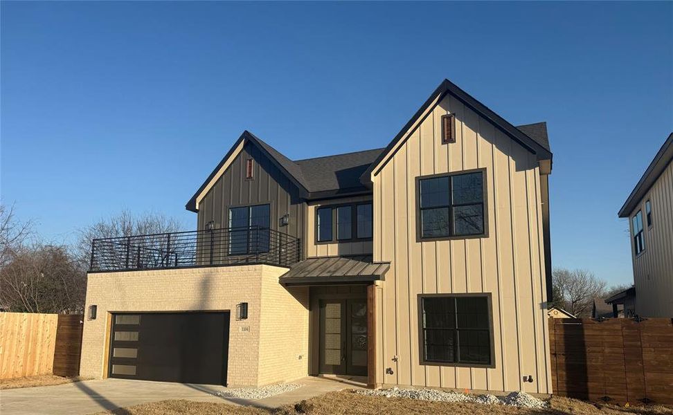 In-progress construction of a new home in , McKinney, TX (Image 7).