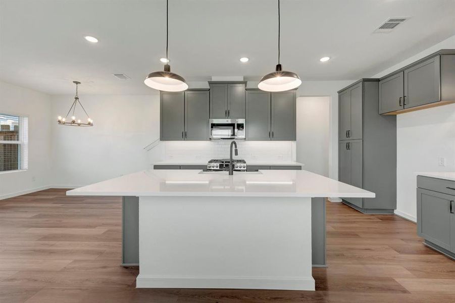 Furnished interior view inside a new home in Providence Commons, Providence Village (Image 9).